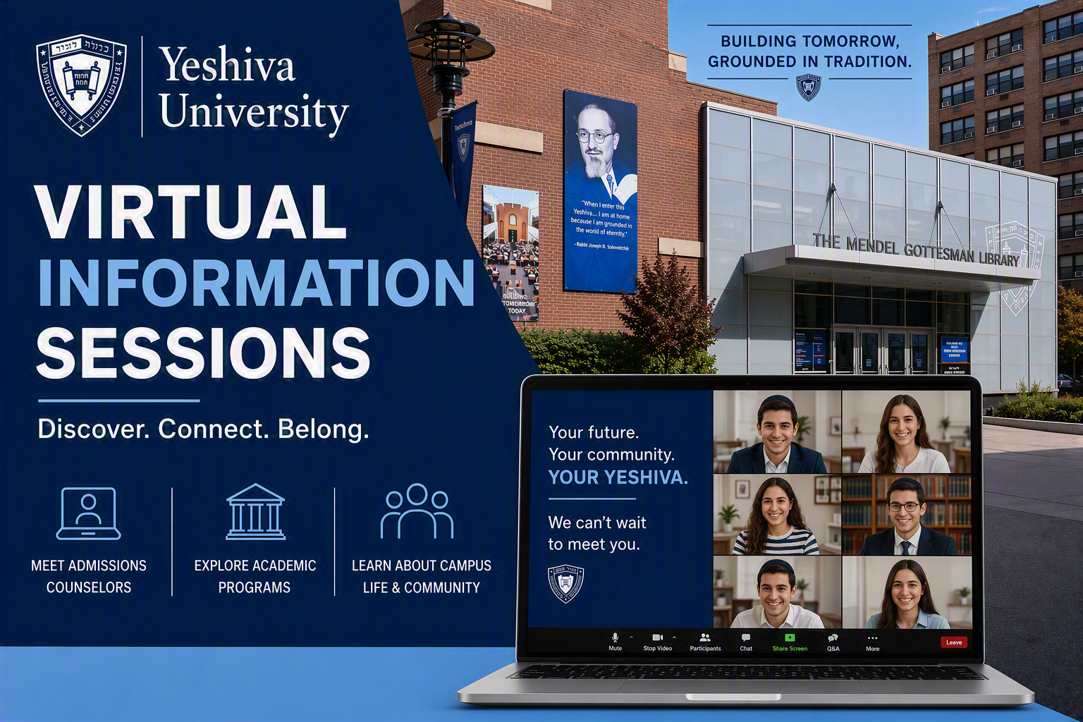 Virtual Information Sessions
